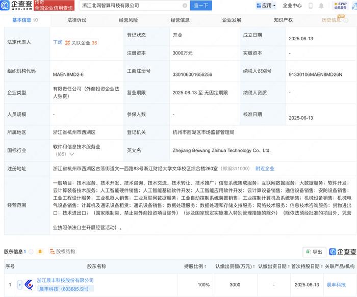 天域生物等成立数字科技公司，含多项AI业务