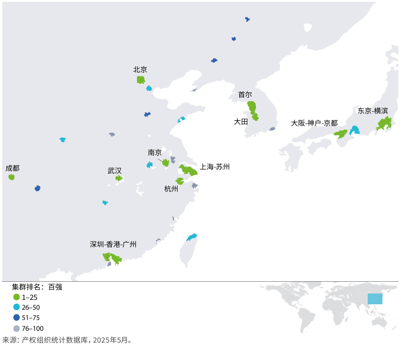 2025全球百强创新集群榜单出炉：我国24个集群上榜，深圳—香港—广州集群首次登顶