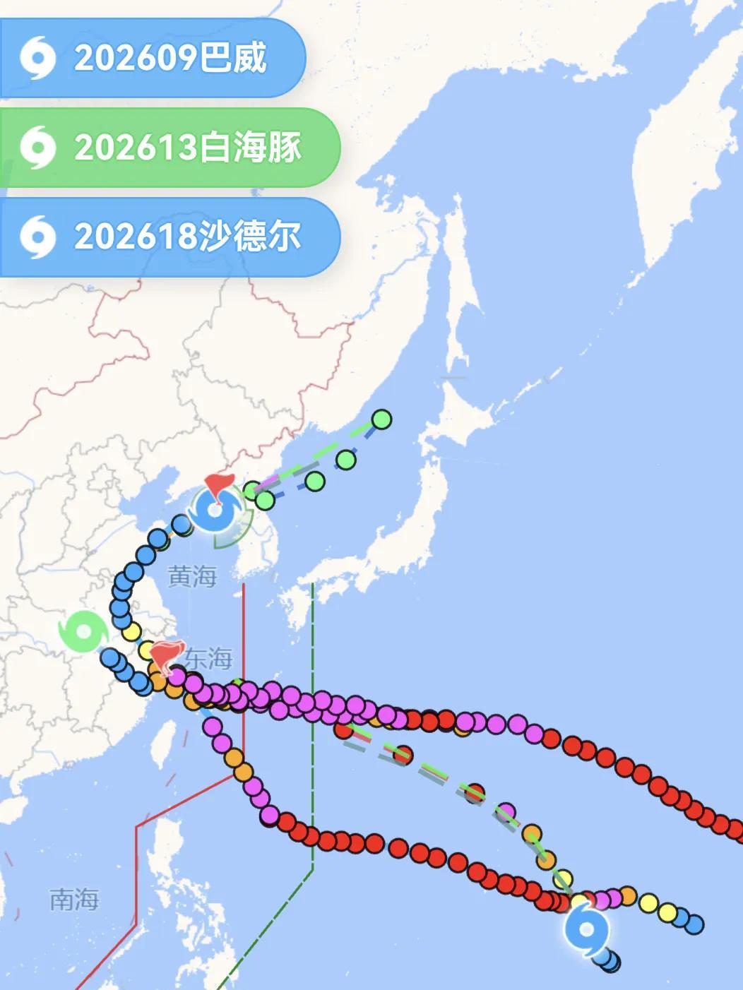 台风“沙德尔”在浙江省台州玉环市登陆